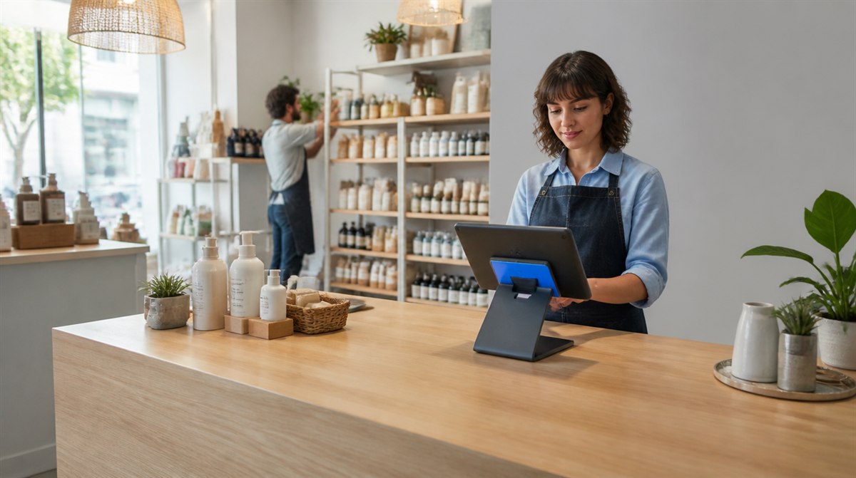 Registro horario en comercio con varios centros