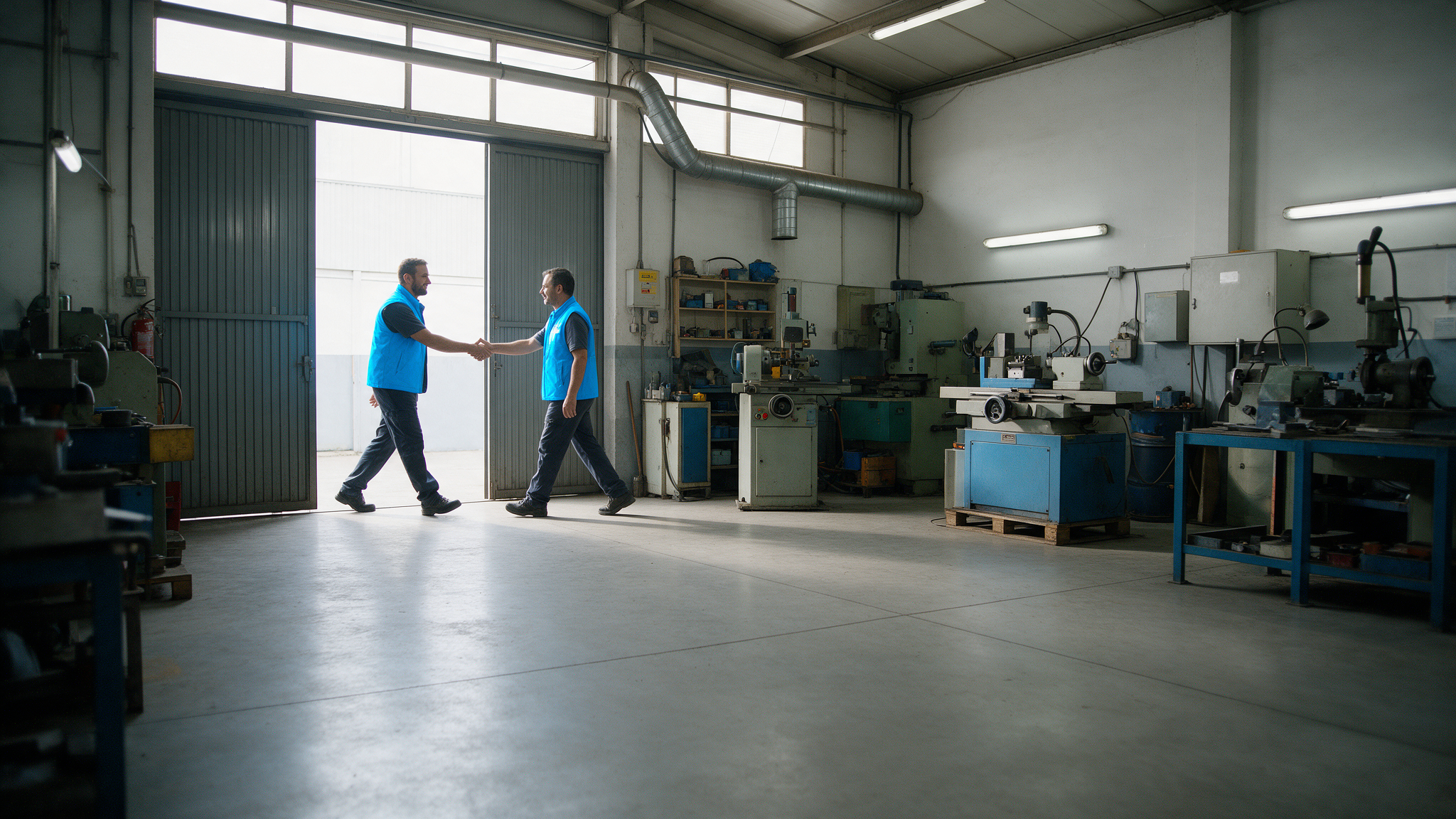 Registro horario en industria